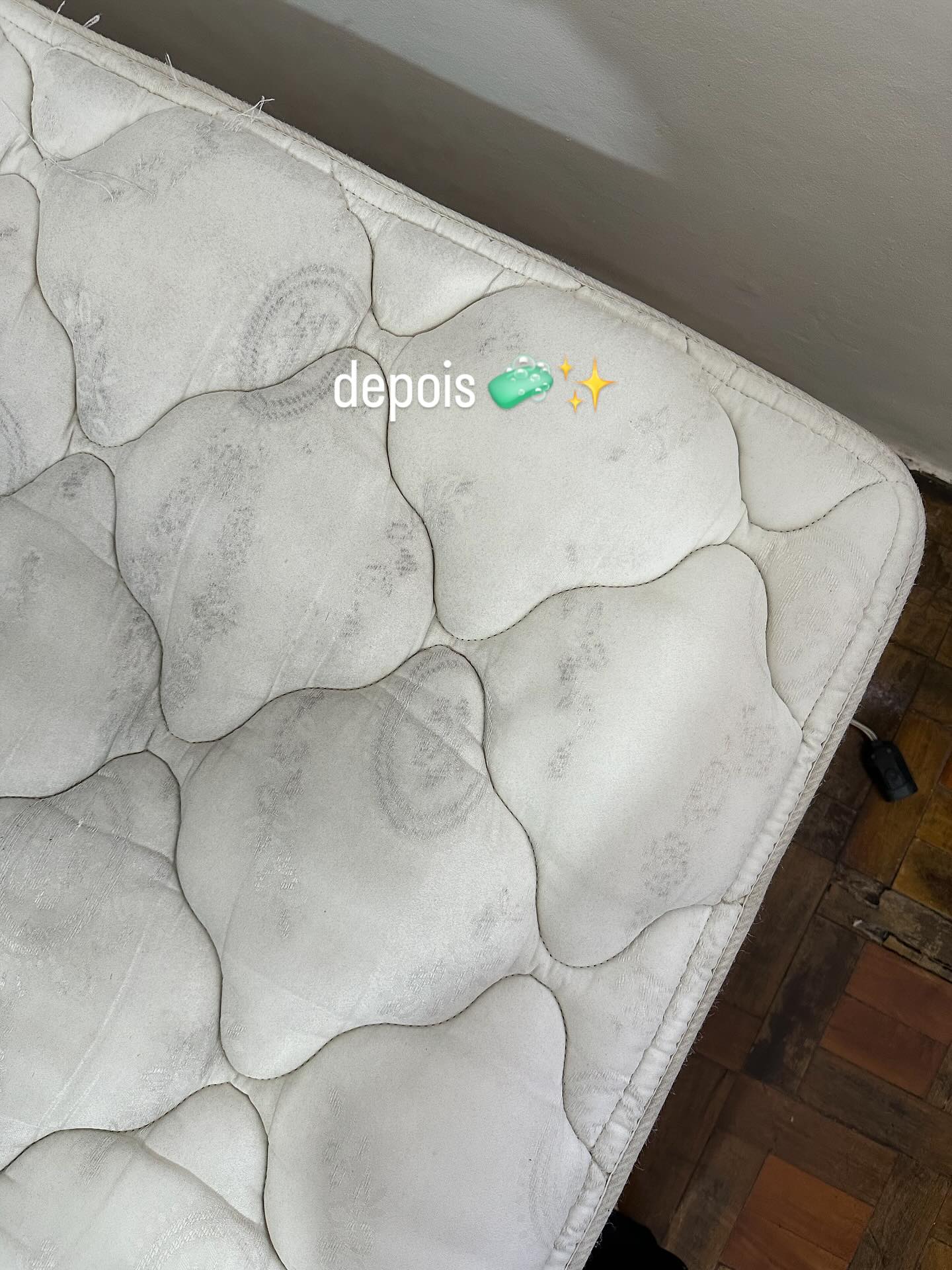 Depois - Colchão king